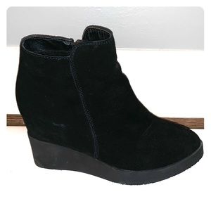 Black Betsy Suede Booties